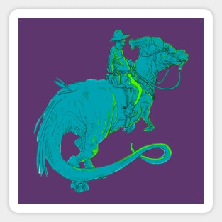 Get along little dino (dino rider) Magnet